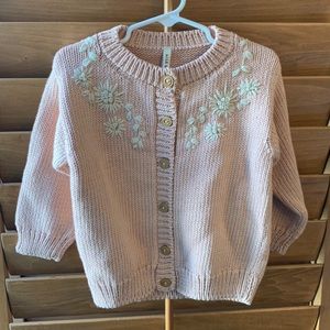 Wild Wawa Amelia Cardigan - Blush